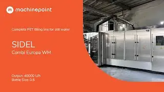 SIDEL Combi Europa WM Complete PET filling line for still water | SIDEL Machines