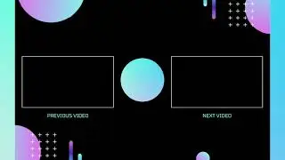 End Screen Template | YouTube Endscreen/Outro Template Free Download