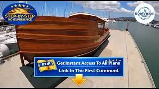 Ultimate DIY Wooden Tugboat Build - Start to Finish Boat Plans You Can Actually Do