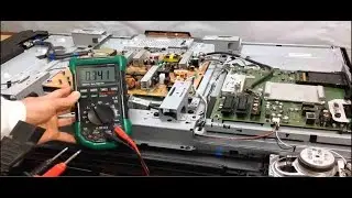 How to tv black screen no backlight LED LCD TV backlight fixed |Backlight repair Bangla