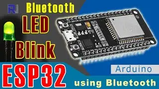 Turn ON and OFF LED using mobile App using Bluetooth on ESP32 board RJT207