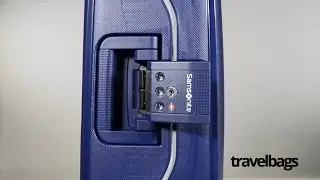 TSA cijferslot Samsonite S'Cure instellen