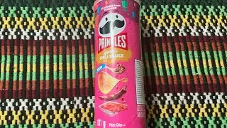 Pringles sweet chilli sauce flavour review🌶️