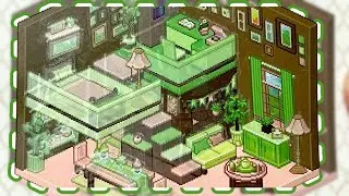 142- DIY Mini House 💚🩷 3D Sticker Stress Relief ASMR|Mooni Craft🌙