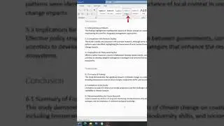 Create Table of Content in MS Word #tableofcontents #msword #wordtips