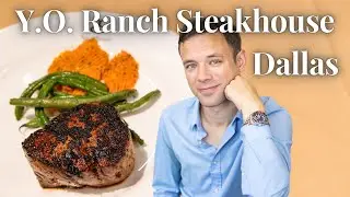 Eating at Y.O. Ranch Steakhouse. Best Steakhouse in Dallas?