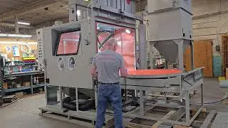 Automated Dual Pressure-Pot Blaster &mdash; Dual Guns, Powered Turntable & Digital Timing