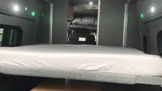 Campervan elevating bed system kit