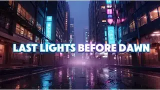 Last Lights Before Dawn 🌃 | Korean Chill Night Drive | Neon City Vibes