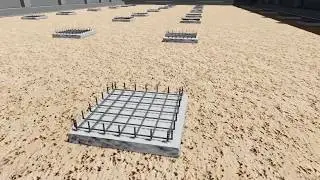 animación proceso constructivo de una una edificación incluye subterráneo - lUMION  2017