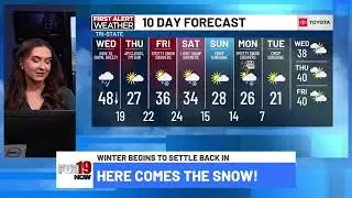 Wednesday NOON Live FIRST ALERT Weather Show