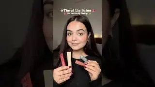 *Tinted* Lip Balms I&rsquo;m currently loving! ✨🎀 Affordable options! 💸