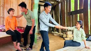 32-day journey: Meet a kind girl, work happily with her every day - Build a farm life