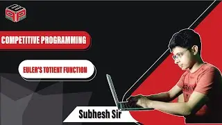 Euler's Totient Function|| Number theory || Competitive Programming