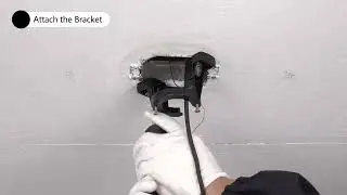 7PMBEANE Black Industry Reversible Blades Ceiling Fan Light Install