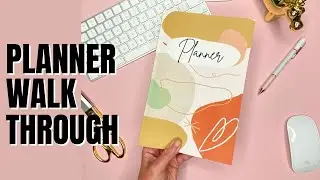 Planner Walk Through- Take a look at the new A Crafty Concept Planner and Daily Organizer