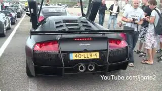 Matte Black LP670-4 SV-R w/ Reiter Exhaust LOUD REVVING!! Great Sound! - 1080p HD