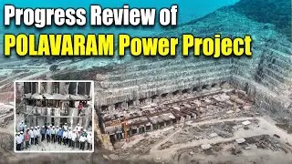 APERC Chairman Reviews Progress of Polavaram Hydropower Project | Megha Engineering