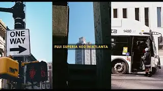 ATLANTA Street FILM Photography | FUJI SUPERIA 400 + NIKON n65