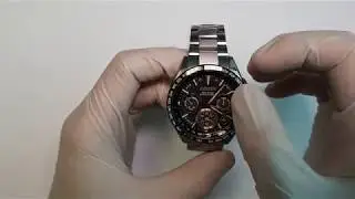 ENG)CC9015-54F GPS 와 DLC코팅이 들어간 시티즌 상위 모델 리뷰 및 시간 셋팅방법 설명서