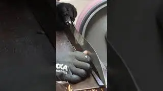 Forging a kopis knife