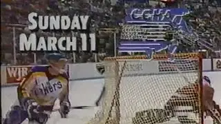 1990 CCHA Central Collegiate Hockey Association Championships at Joe Louis Arena TV Commercial