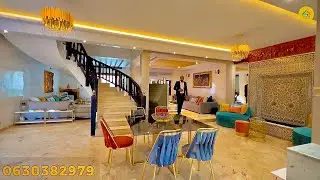 الإبهار المعماري فيلا بفراشها 🔥 للبيع لظروف التنقل في احسن موقع طريق إيموزار فاس villa à vendre fes