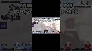 TORZSI CLUTCH 1V3 BUDAPEST MAJOR 2025 #cs2 #viral #trending #shorts #youtube #fyp #fypシ #gaming