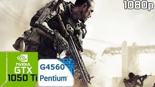 Call of Duty Advanced Warfare [PC] GTX 1050 Ti 4GB GDDR5 & Intel Pentium G4560 & 8 GB RAM