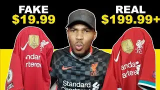 $19.99 (Fake) vs $199.99+ (Real) Liverpool Football Jersey!