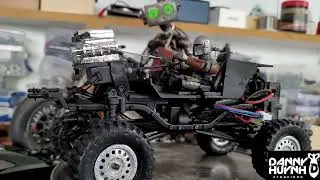 Axial Racing SCX24 Charger Engine Mod. RC Animatronics By Danny Huynh Creations.
