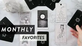 MONTHLY FAVORITES | February 2019 // Tarot Decks, Crystals, and Books!
