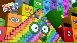 Learn Big Numbers with Numberblocks 777 vs 10,000 vs 10,000,000 | Fun Math for Kids! 🚀