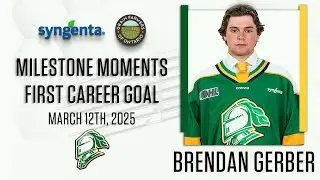 OHL Milestone | First Career Goal | Brendan Gerber