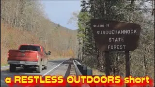 a Restless Outdoors short - Jason Wish SUSQUEHANNOCK TRAIL Unsupported FKT Attempt