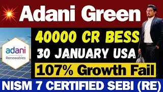 Adani Green बड़ी खबर | Adani Green Result Today | Adani Green Energy Stock Latest News | Adani Green