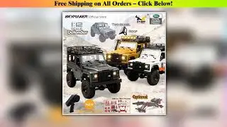 New MN99S V2 1:12 Scale MN Model RTR RC Car 2.4G 4WD RC Rock Crawler MN98 MN99 Defender Pickup