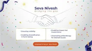 Seva Nivesh Launch Event | Social Stock Exchange