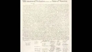 Declaration of Independence (1st Paragraph)