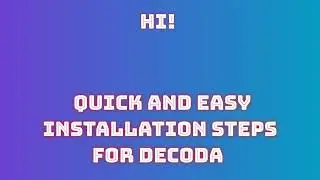 deCoda license: How to install deCoda activated | Download deCoda