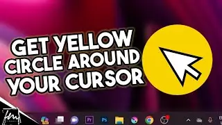 Как добавить желтую круглую подсветку вокруг курсора мыши в Windows 11