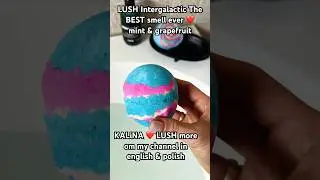 Look at The Best Bath Bomb from LUSH ❤️ LUSH Intergalactic DEMO❤️ #lush #shorts
