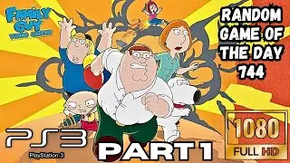Family Guy Video Game! | Gameplay Walkthrough Part 1 | PS3 PS2 Games | RANDOM GAME OF THE DAY 744