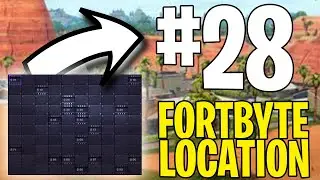 Fortbyte #28 Solving The Pattern Match Puzzle - Fortbyte Desert Junkyard Location | Fortnite