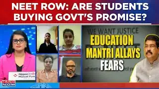 NEET Result Row: Dharmendra Pradhan Meets Parents Of Students; Are Students Buying Govt's Promise?
