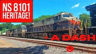 NS 8101 Central of Georgia Heritage Unit!