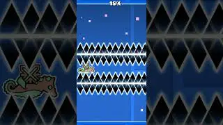I Beat The Hardest Straight Fly in Geometry Dash 😎 #geometrydash #geometry #shorts