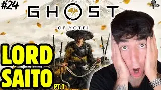 la battagli finale - LORD SAITO - DRAGO E RAGNO  #ghostofyotei #gameplayita #ghostofyoteigameplayita
