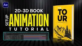 How to create 3D Book animation in after effects