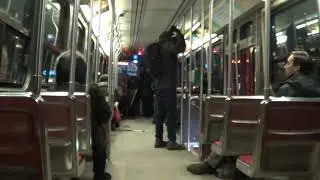TTC Toronto Streetcar: Aboard Hawker Siddeley CLRV #4155 on the 511 Bathurst